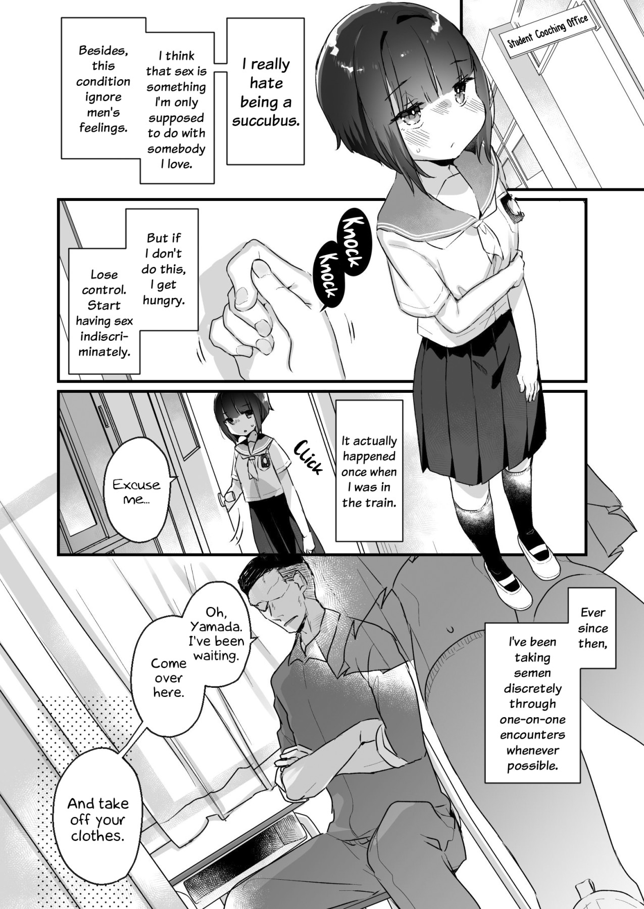 Hentai Manga Comic-Yamada-san Became a Succubus Against Her Will-Read-6